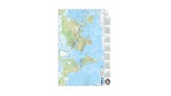 Mepmedya Dünya Siyasi-Fiziki Haritası 50x70