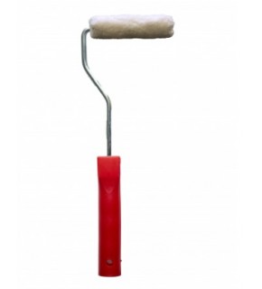 Metal Saplı Kadife Rulo Fırça 3 Lü 10Cm