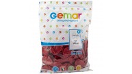 Metalik Balon Gm110 28Cm 100 Lü Kırmızı 053