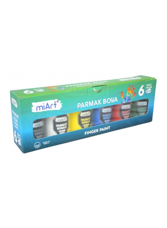 Miart Parmak Boya 6 Lı Set 30 ML