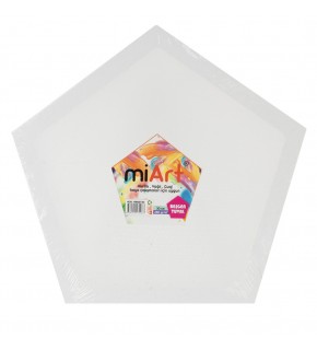 Miart Tuval Beşgen 30 Cm