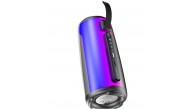 Mikado MD-17BT Capella Siyah 10W 1 RGB Mikrofonlu   Kart-Aux-Usb TWS 1800 mAh Bataryalı Speaker