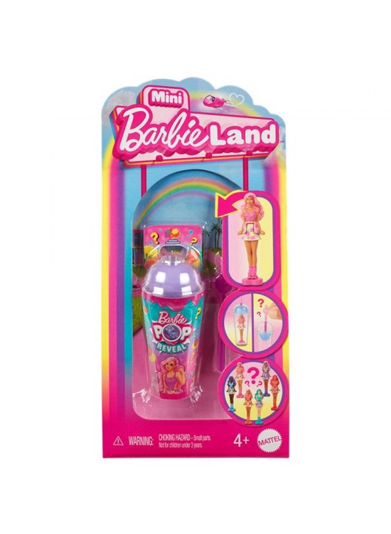 Mini Barbieland Pop Reveal Bebekler MTL-HYM26