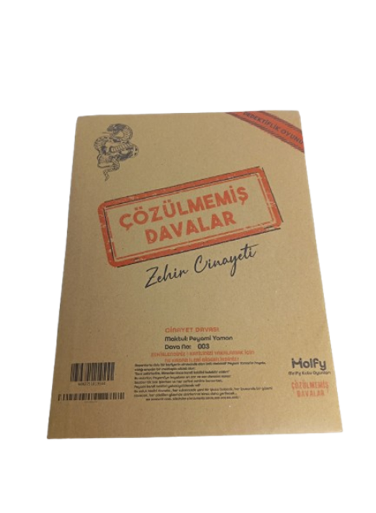 Molfy Çözülmemiş Davalar - Zehir Cinayeti