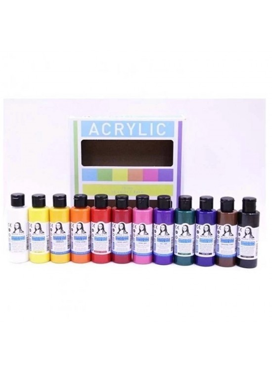 Mona Lisa Akrilik 12 Renk x 22 ML