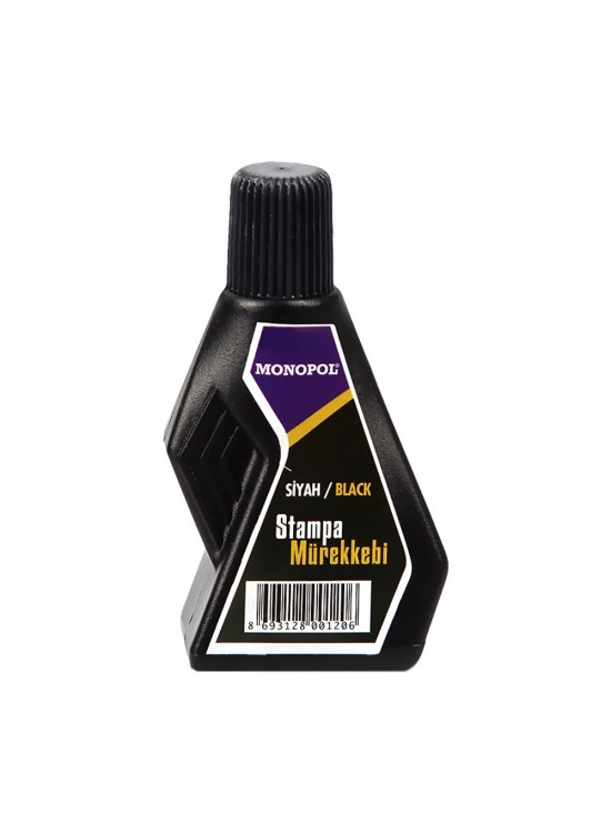 Monopol Istampa Mürekkebi 30 ML Siyah 1120 (1 Adet)