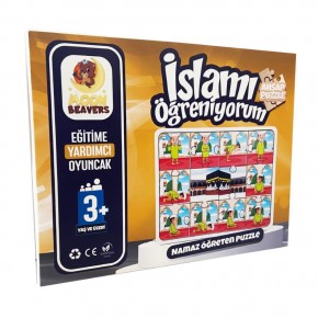 Moon Beavers İslamı Öğreniyorum Puzzle Serisi Erkek Namaz