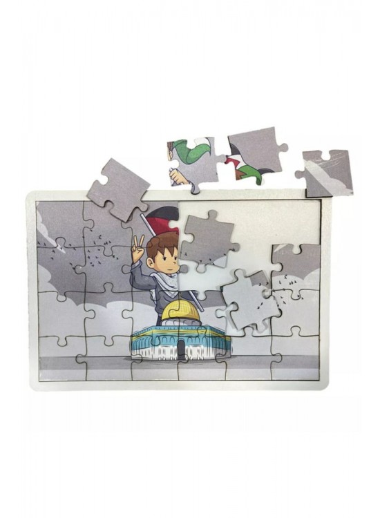 Moon Beavers Özgür Filistin Puzzle