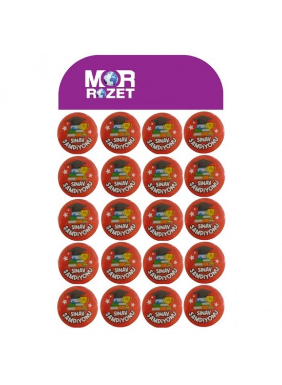 Mor Rozet Sınav Şampiyonu  (1 Adet)