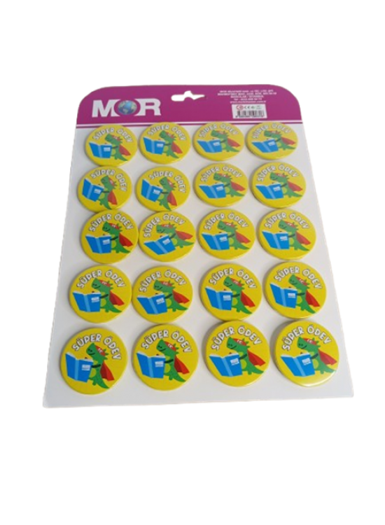 Mor Rozet Süper Ödev  (1 Adet)