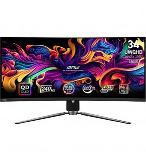 Msi 34" Mpg 341CQPX QD-OLED 3440x1440 240Hz 0.03 ms HDMI DP Type-C True Black Gaming Monitör