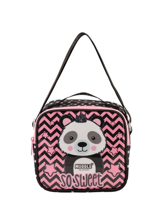 Muggle Beslenme Çantası Panda Siyah Mu-7334