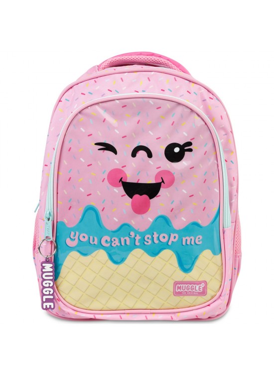 Muggle Okul Çantası Pink Ice Cream Pembe Mu-8652