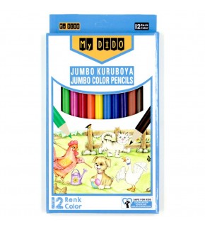 My Dido Kuru Boya Jumbo Tam Boy 12 Renk MYK03