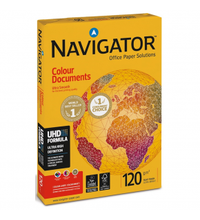 Navigator Gramajlı Fotokopi Kağıdı Colour Documents 500 LÜ A3 120 GR Beyaz