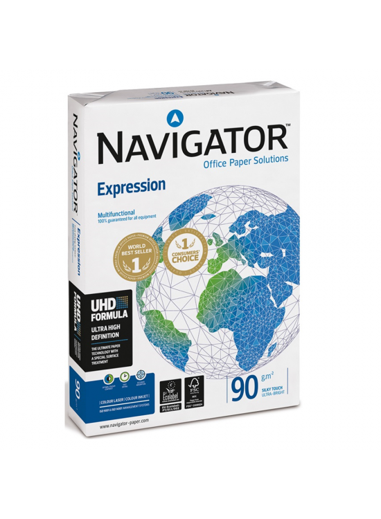 Navigator Gramajlı Fotokopi Kağıdı Expression 500 LÜ A3 90 GR Beyaz
