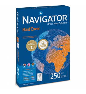 Navigator Gramajlı Fotokopi Kağıdı Hard Cover 125 Lİ A4 250 GR Beyaz