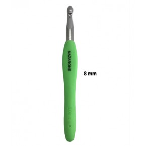 Nazarone Elastik Saplı Tığ Şiş NO:8 8mm (1 Adet)