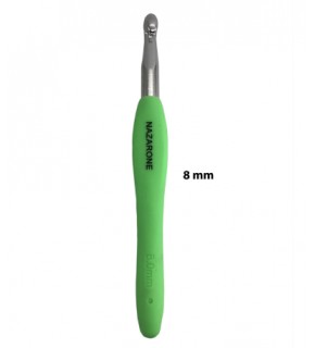 Nazarone Elastik Saplı Tığ Şiş NO:8 8mm (1 Adet)