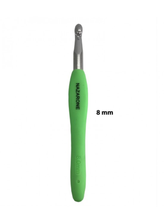 Nazarone Elastik Saplı Tığ Şiş NO:8 8mm (1 Adet)