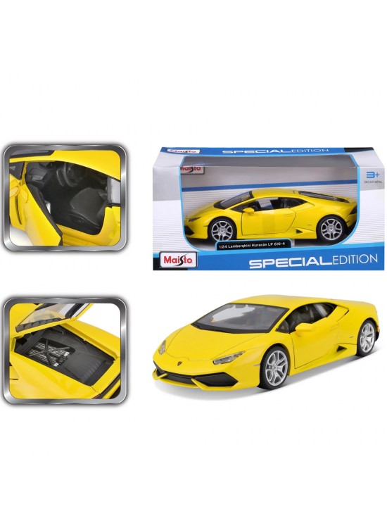 Neco Oyuncak Model Araba 1/24 Lamborghini Huracan Lp 610-4