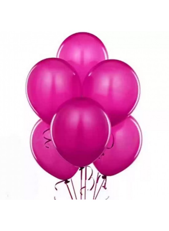 Nedi Balon Düz Renk Fuşya 100 LÜ PM-72099
