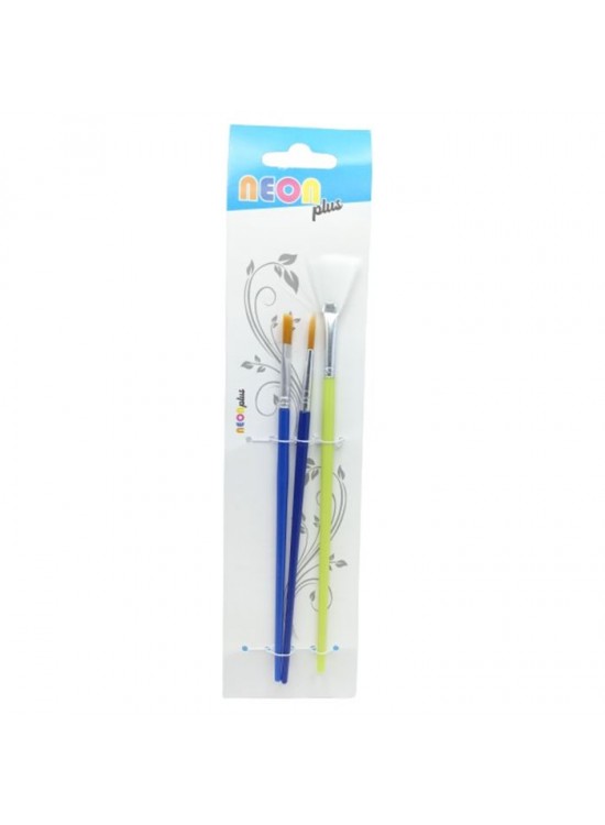 Neon 3 Lü Eco Fırça Seti Hkd-44 F5740