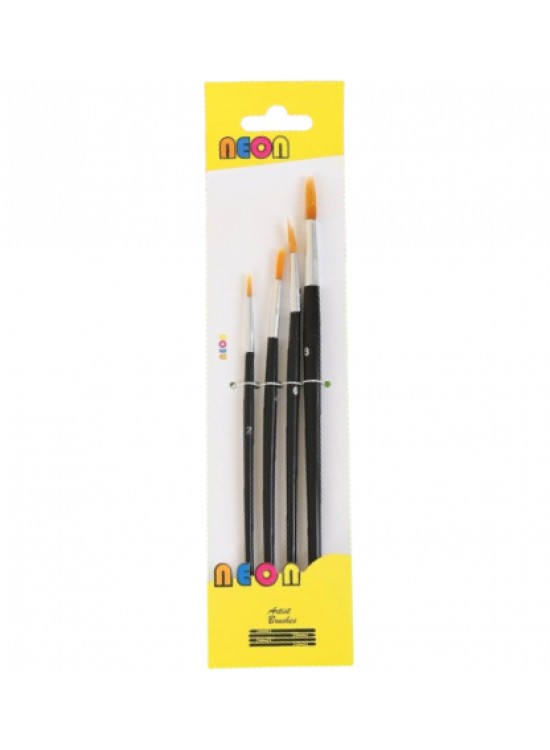 Neon 4 Lü Fırça Seti Hkd-143
