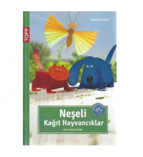 Neşeli Kağıt Hayvancıklar Kitabı