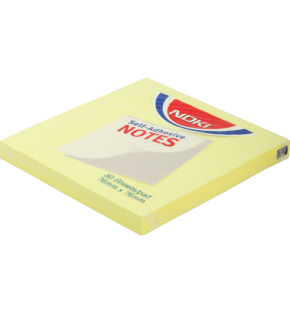 Noki Yapışkanlı Not Kağıdı 76x76 Limon Sarı 12133