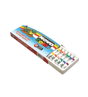 Nova Color Guaj Boya Tüp 10 Renk NC-102