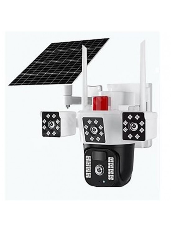 OKam O-KAM  3030 4G Güneş Enerjili Dual Lens 360° Görüş Akıllı Güvenlik Kamerası
