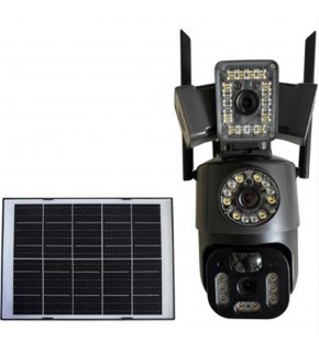 Okam O-KAM 3918 4G 6MP Dual Lens - Solar Panel - Sim Kart Destekli - PTZ Kamera