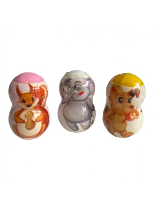 Olgun Hacı Yatmaz Resimli Mini Oyuncak 4cm (1 Adet)