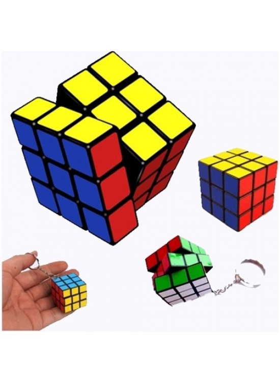 Olgun Toys Anahtarlık Renkli Zeka Küpü (1 Adet)