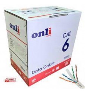Onli ON-6002 U-UTP 23 AWG CCA 305 Metre Cat6 Kablo