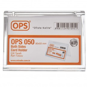 Ops Sergileme Ürünü 2 Taraflı Yatay Tutuculu Kartvizitlik Dp 050