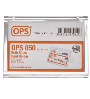 Ops Sergileme Ürünü 2 Taraflı Yatay Tutuculu Kartvizitlik Dp 050