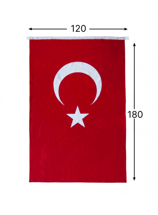 Ormi Türk Bayrağı 120x180cm
