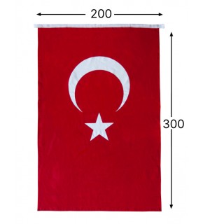 Ormi Türk Bayrağı 200x300cm