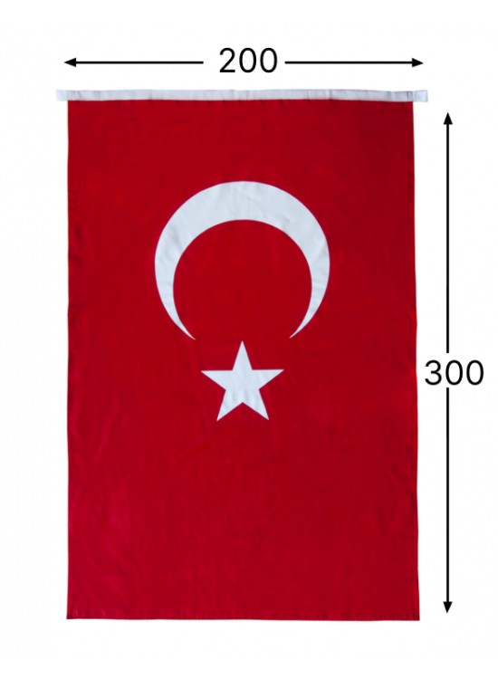 Ormi Türk Bayrağı 200x300cm
