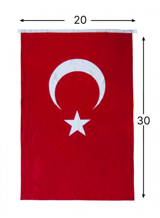 Ormi Türk Bayrağı 20X30Cm
