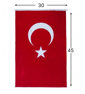 Ormi Türk Bayrağı 30X45Cm
