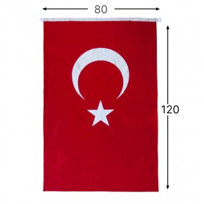 Ormi Türk Bayrağı 80x120cm