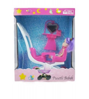 Oydaş Oyuncak Anlıly Bebekli Puset Oyd-02283