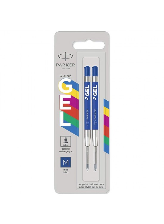 Parker Jel Kalem Refill Pls. Gövde 2 Li Blis. M Uç Mavi
