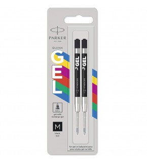 Parker Jel Kalem Refill Pls. Gövde 2 Li Bls. M Uç Siyah