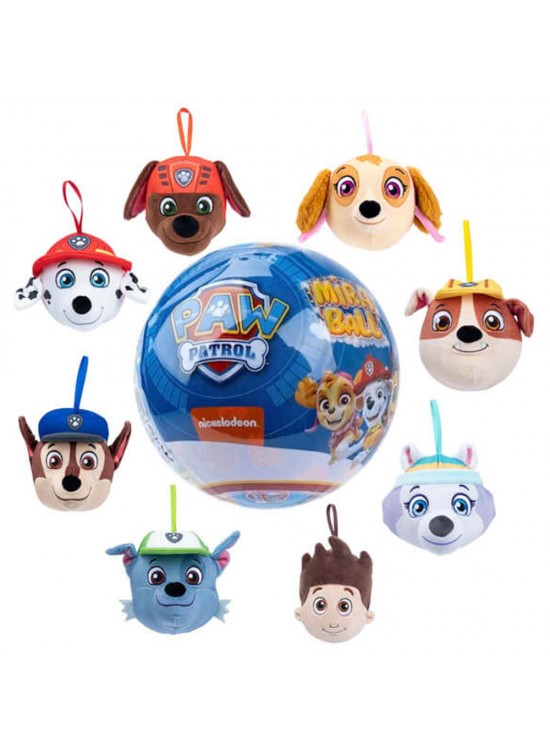 Paw Patrol Squıshy Mını Pelus Surprız Cdu28-M14115 GIO-MRW00000
