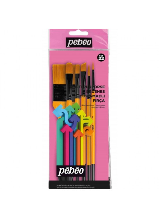 Pebeo Fırça Seti 6 Lı SET-22