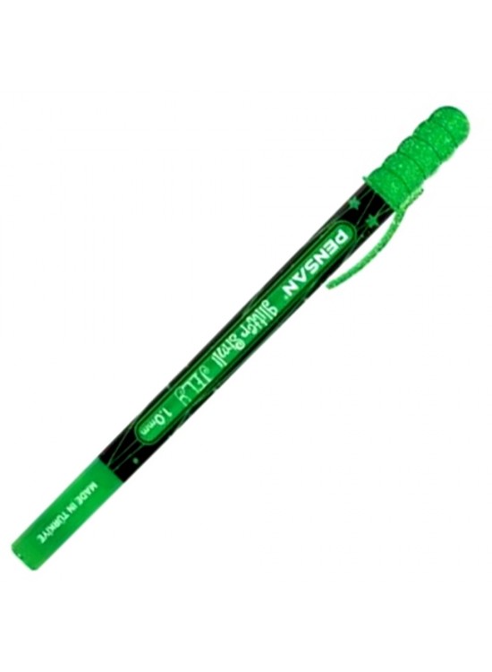 Pensan Jel Kalem Jely 1.0 MM Glıtter Simli Yeşil 2800 (1 Adet)